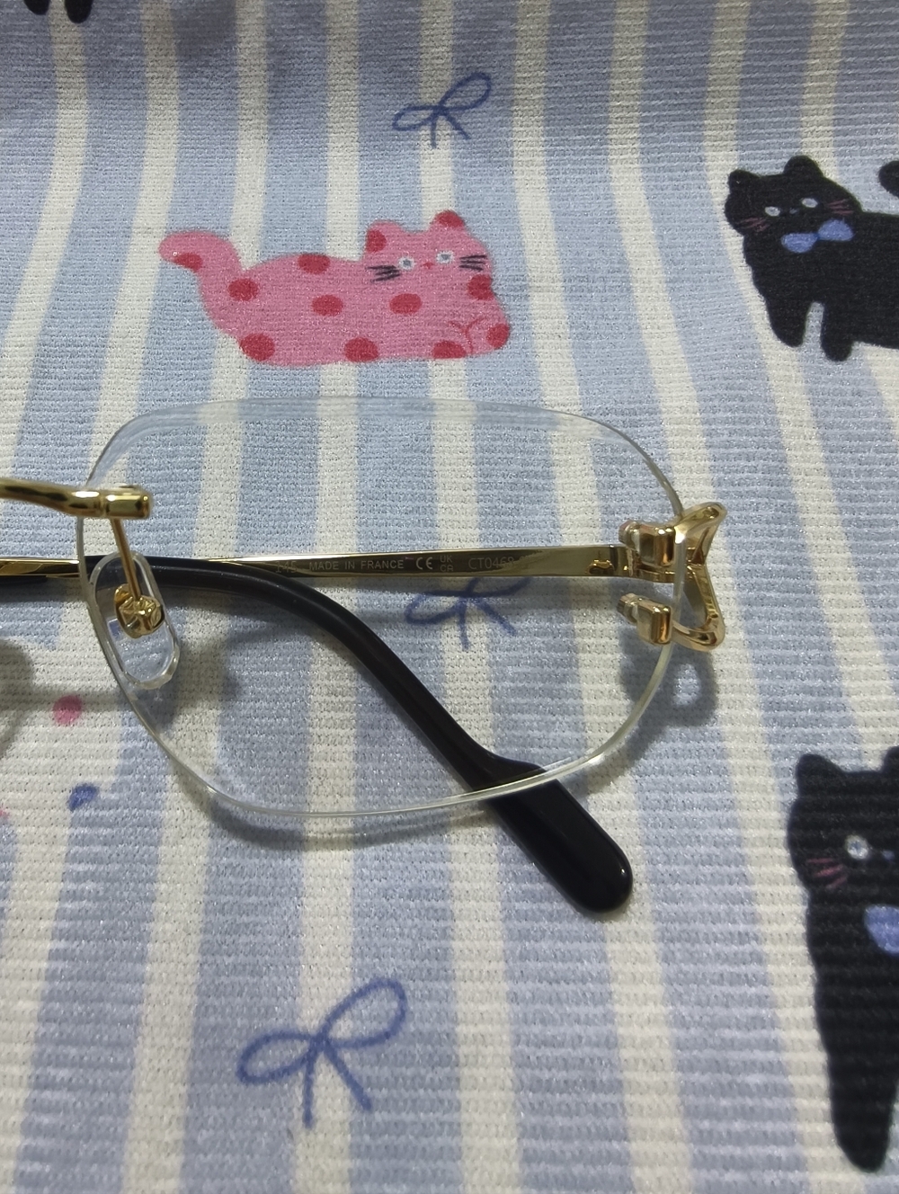 Cartier Rimless Glasses - Picture 4 of 10